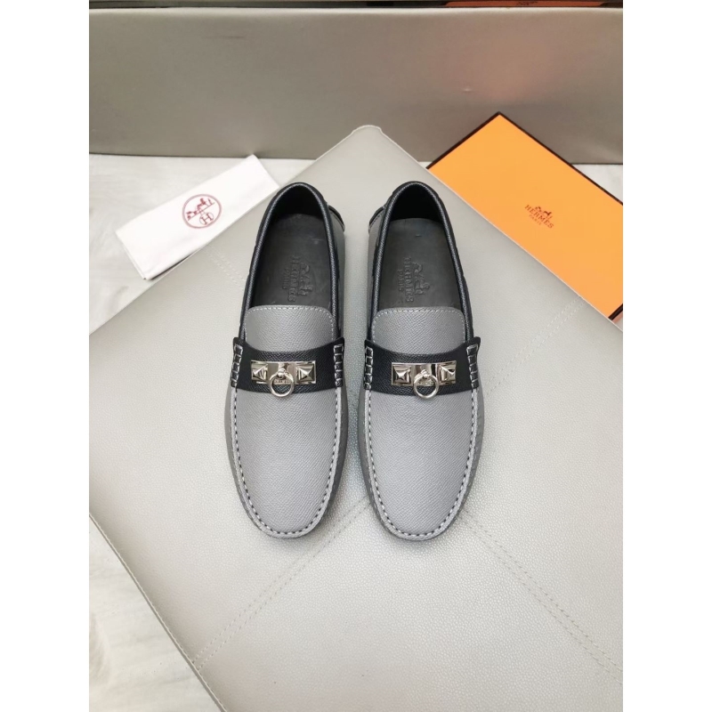 H**mes leather shoes